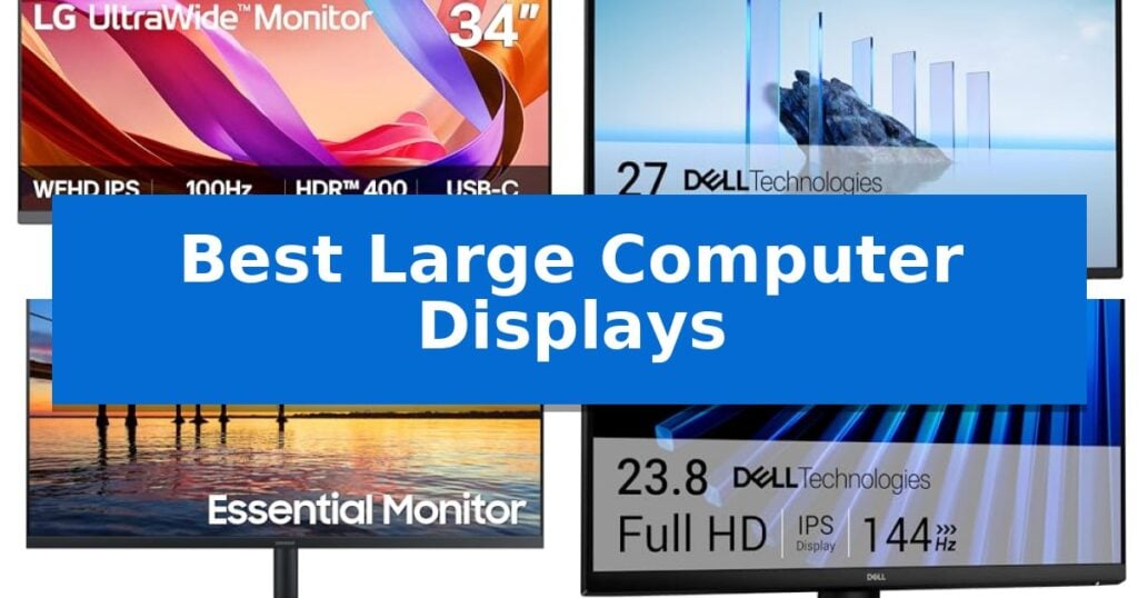 Best Large Computer Displays