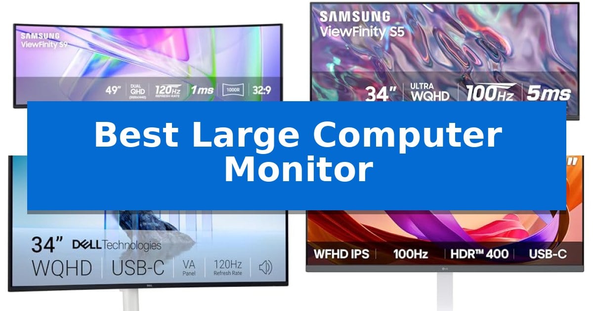 Best Large Computer Monitor
