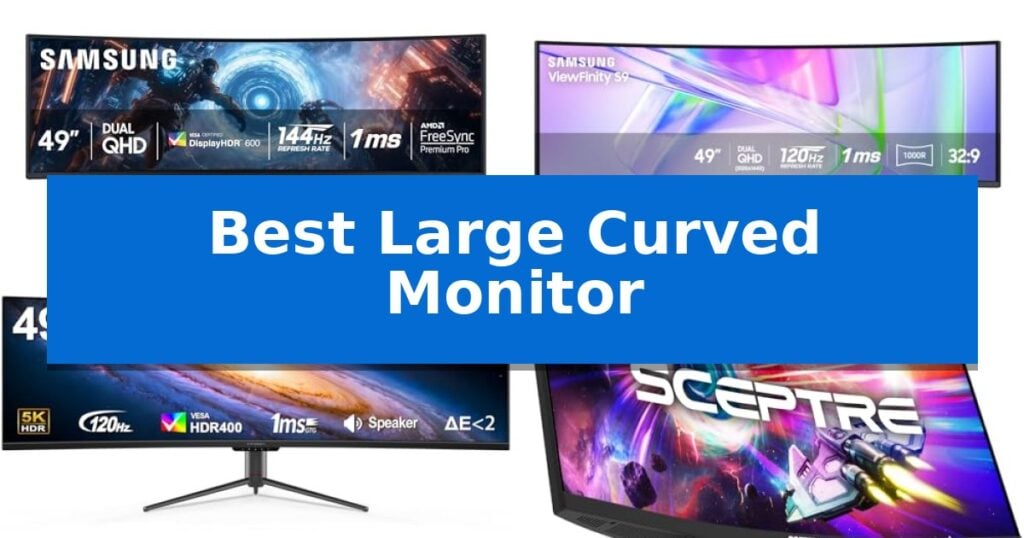 Best Large Curved Monitor