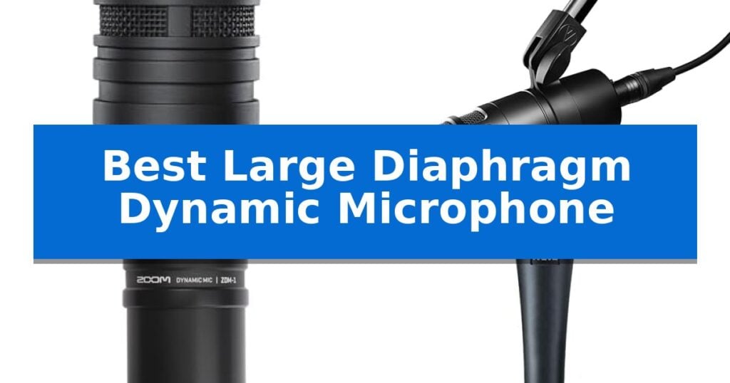Best Large Diaphragm Dynamic Microphone
