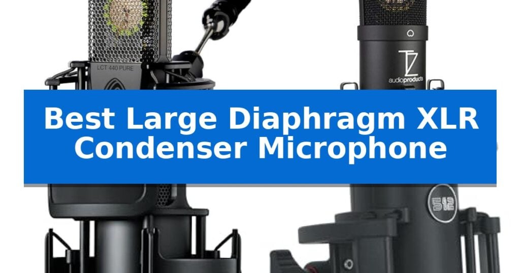 Best Large Diaphragm XLR Condenser Microphone