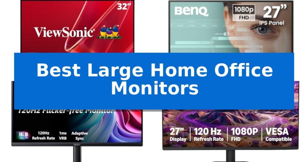 Best Large Home Office Monitors