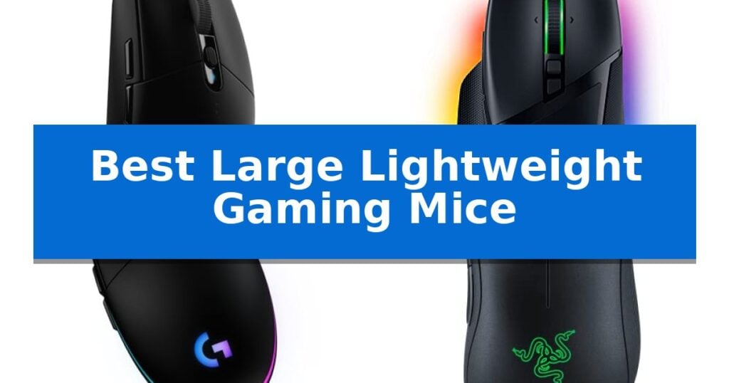 Best Large Lightweight Gaming Mice