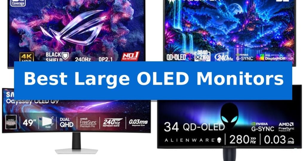 Best Large OLED Monitors
