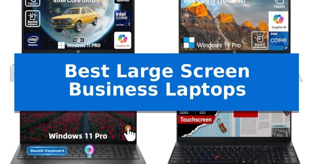 Best Large Screen Business Laptops
