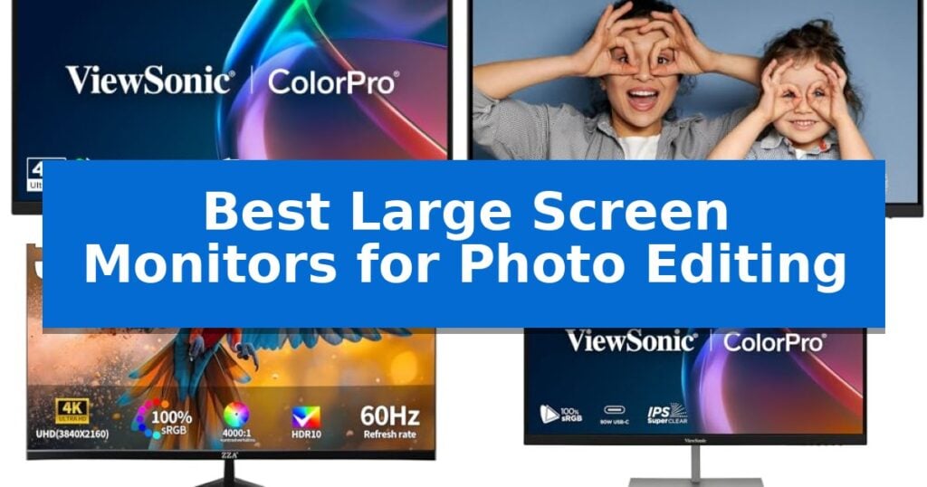 Best Large Screen Monitors for Photo Editing