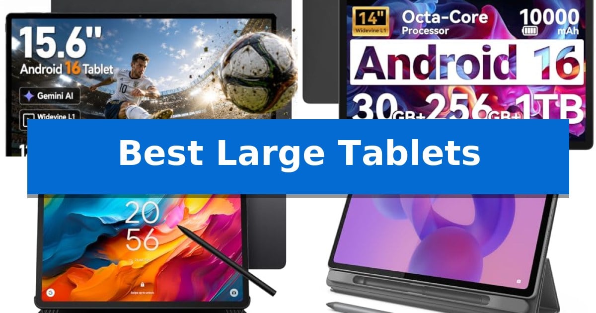 Best Large Tablets